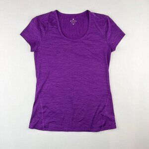 Athleta Shadow Stripe Chi Tee in Purple